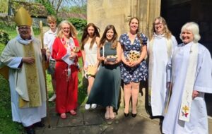 May 12 Confirmation service with Bishop Robert